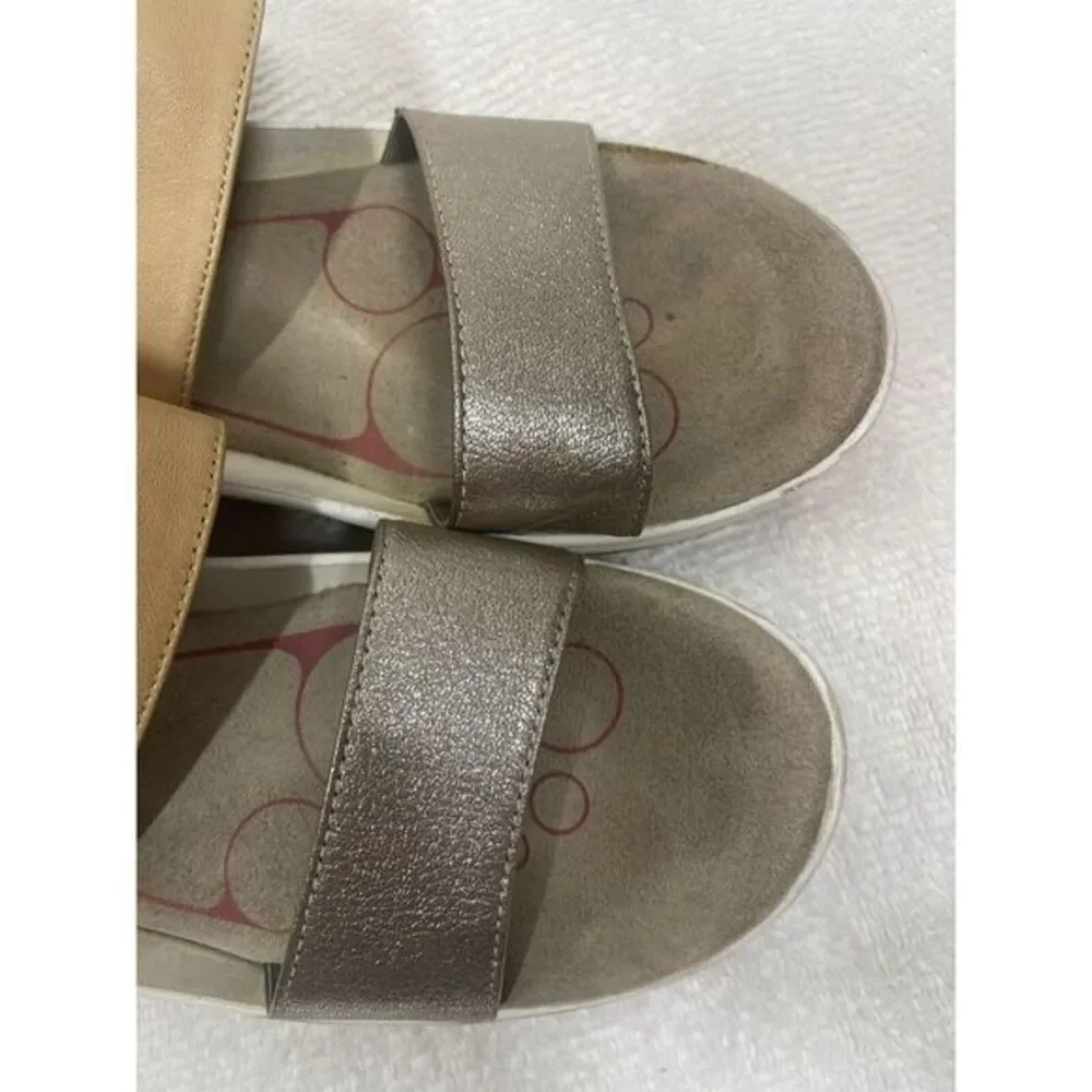 Bionica Yolanda Women’s Size 8.5 Leather Wedge Platform Slingback Comfort Sandal - Picture 6 of 16